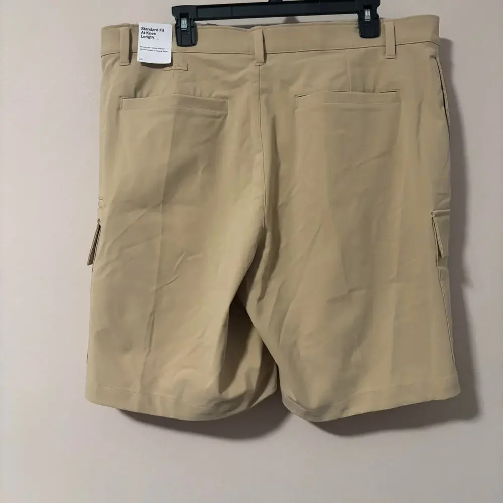 Jordan tan khaki golf shorts size 38 mens
